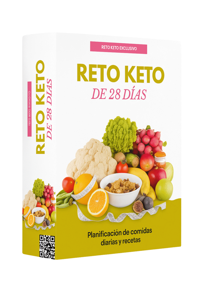 Reto Keto de 28 días – ebook para bajar de peso con dieta cetogénica